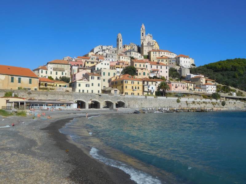 Cervo kleurrijke kustplaats