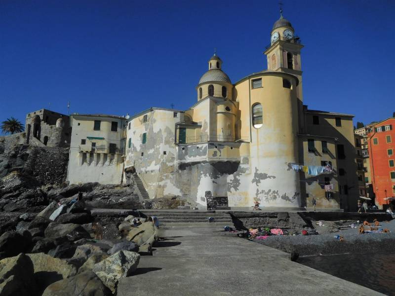 Camogli mooie bouwwerken