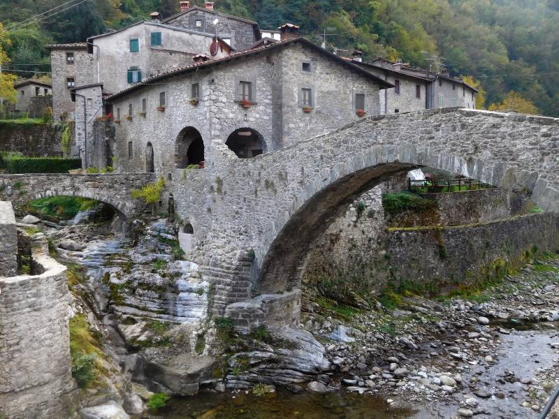 Frabbriche di Vallico, Romeinse brug 