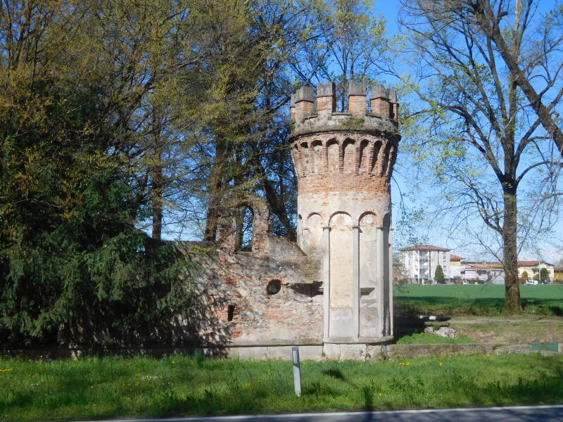 Verdello, restant van het kasteel;