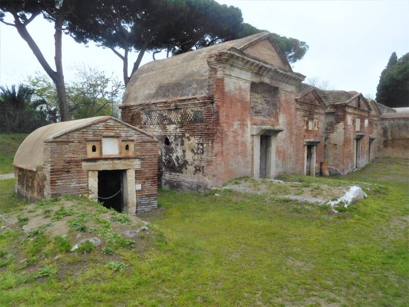 necropoli di Porto, prachtige "huisjes"als begraafplaats