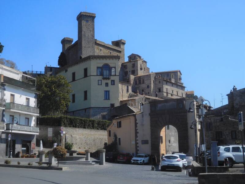 Bolsena aan het gelijknamige meer