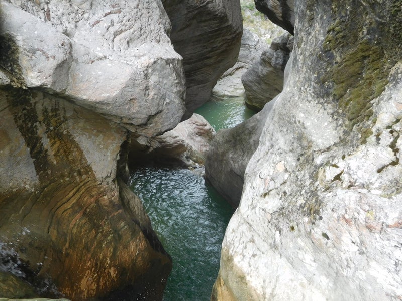 Gole de Salinero, kloof met water
