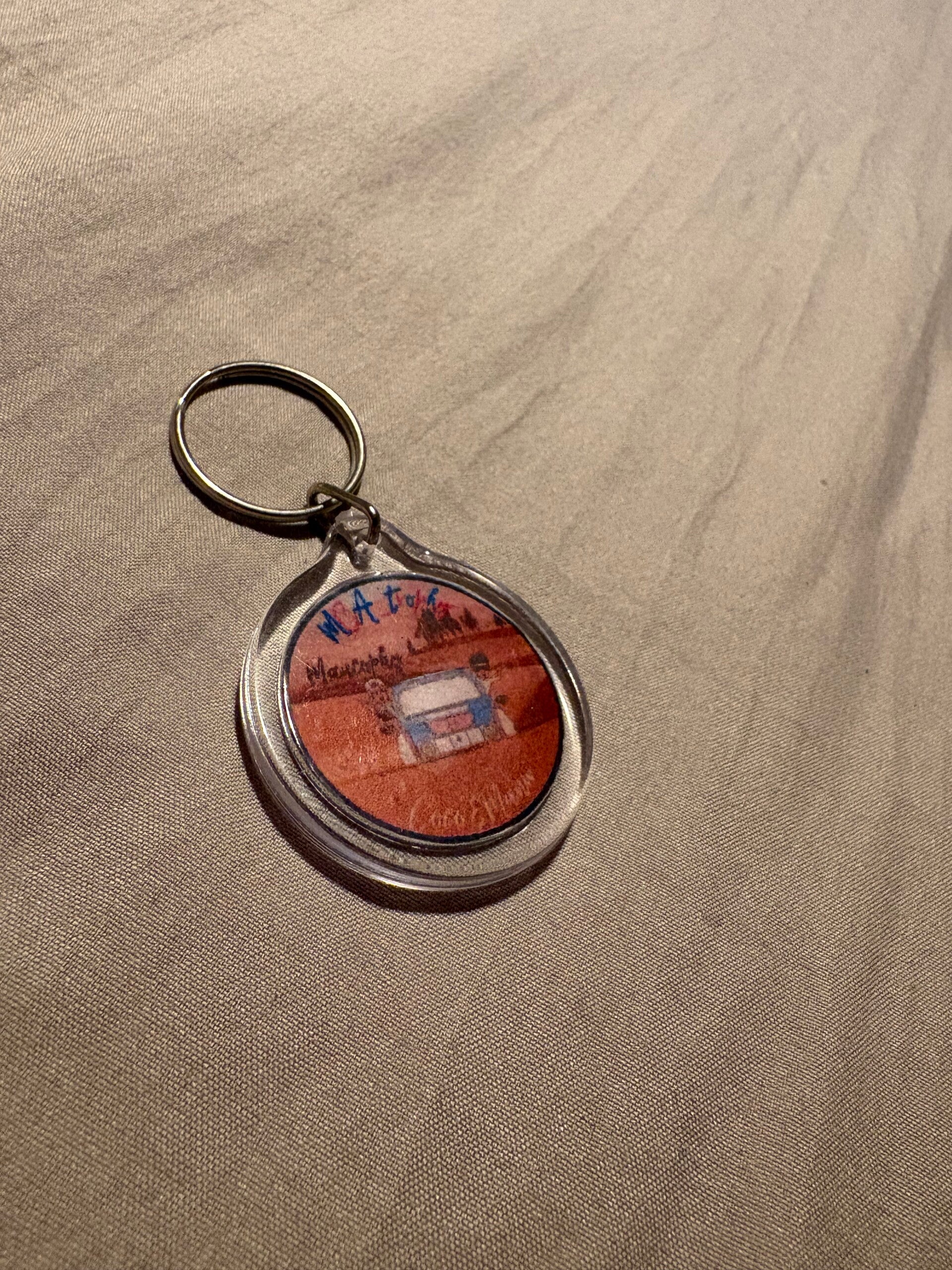 porte clés logo Team Mca trophy