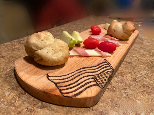 SOLD - Americana Cutting Board