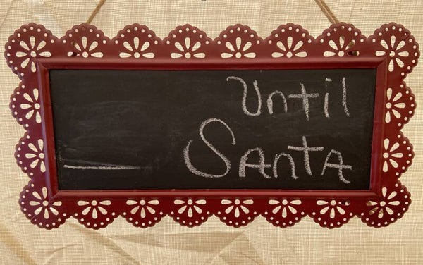 Metal Chalk Sign