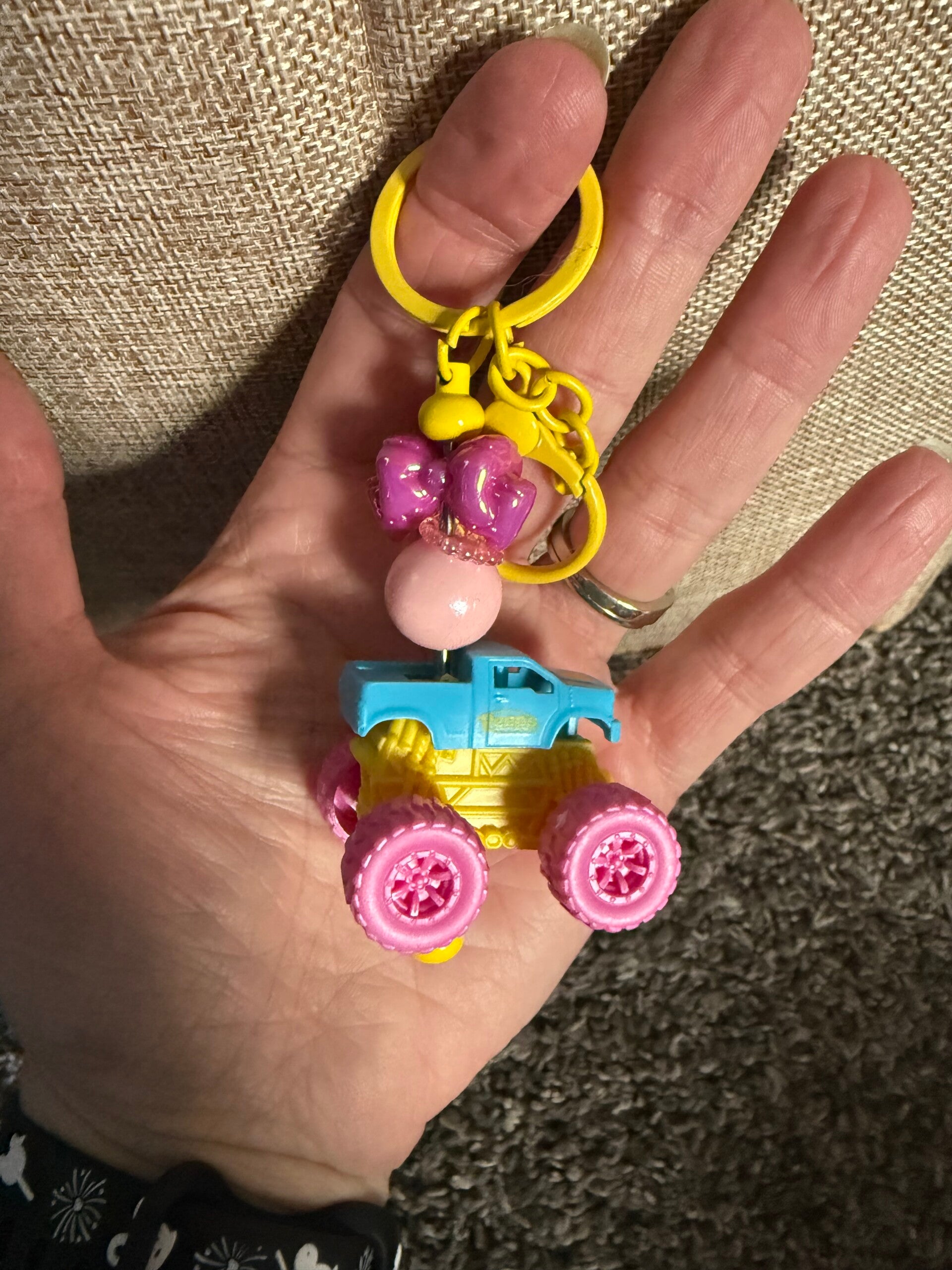 Monster jam Keychain