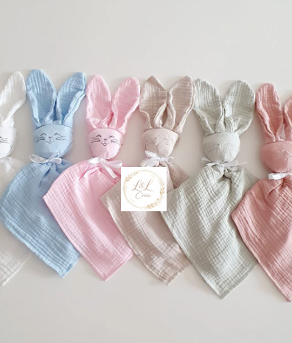 Doudou gaze de coton