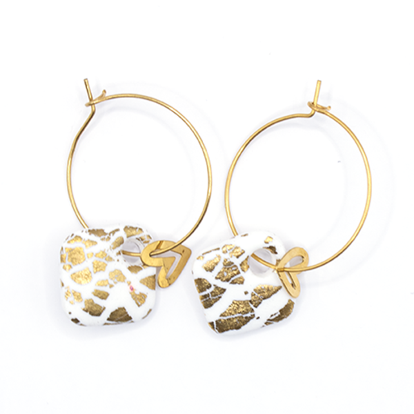 Oorbel Heart of Gold