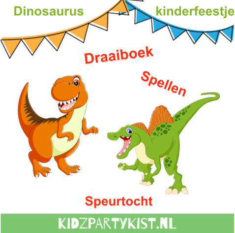 Dinosaurus kinderfeestje