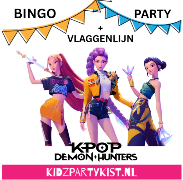 K-Pop Demon Hunters Bingo en Vlaggenlijn