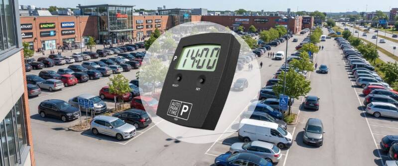 Digipark.se logotyp – Digitala automatiska P-skivor från AutoParkTime APT3