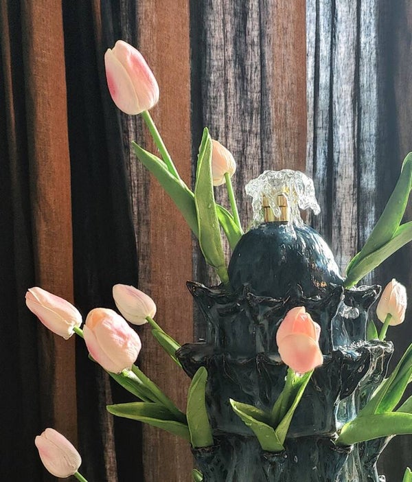 Deep Sea Bleu Flowering Fountain