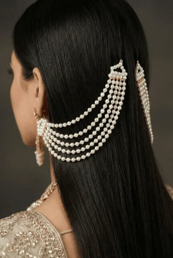 Noor 5-Layer Crystal Earrings