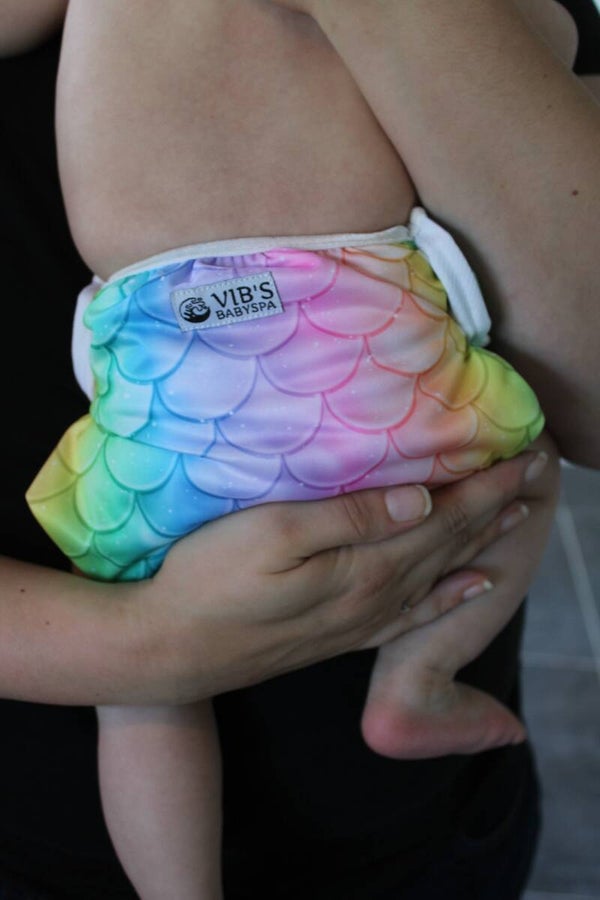 Wasbare zwemluier zeemeermin