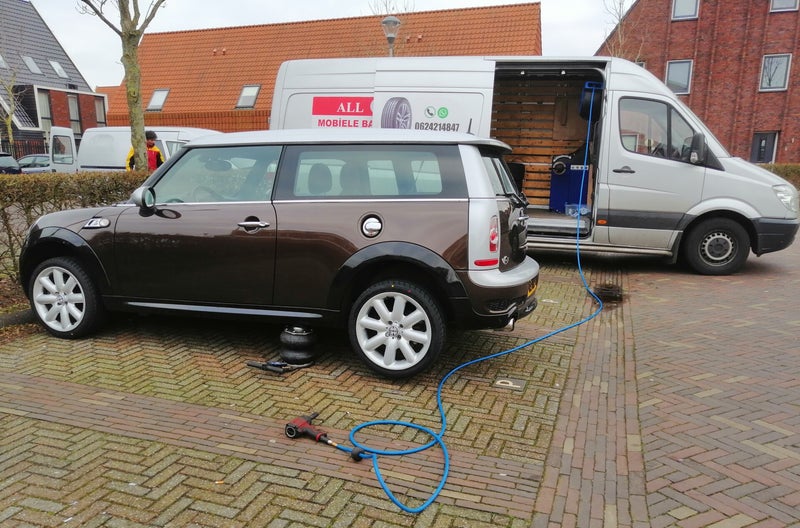 Voorbeeld mobiele montage