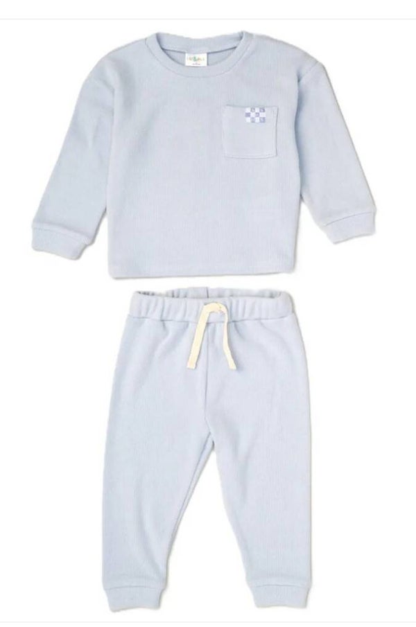 Boys Ribbed Tracksuit