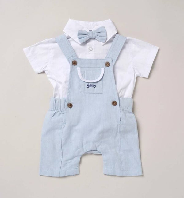 Little Gent Dungaree Set