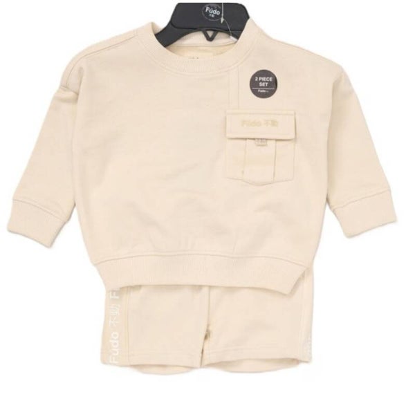 Fudo Sweatshirt & Shirt Set