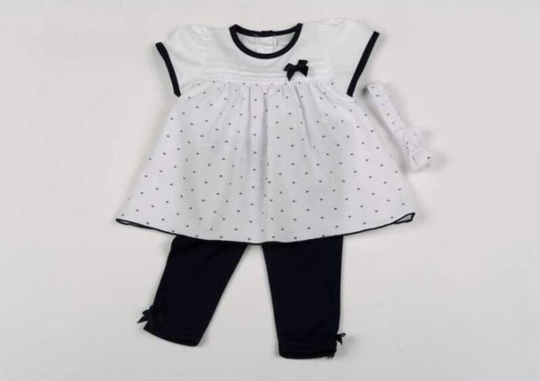 Sailor Dress, Legging and Headband