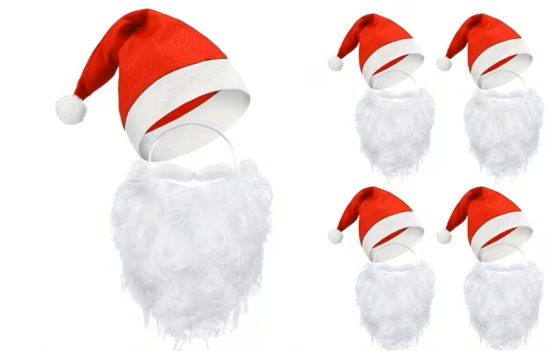 Gorro y Barba Santa