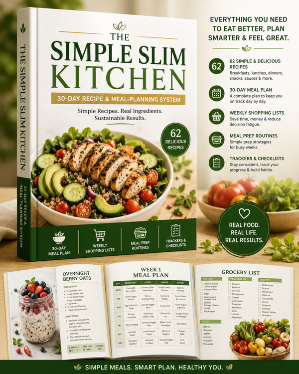 Simple slim kitchen
