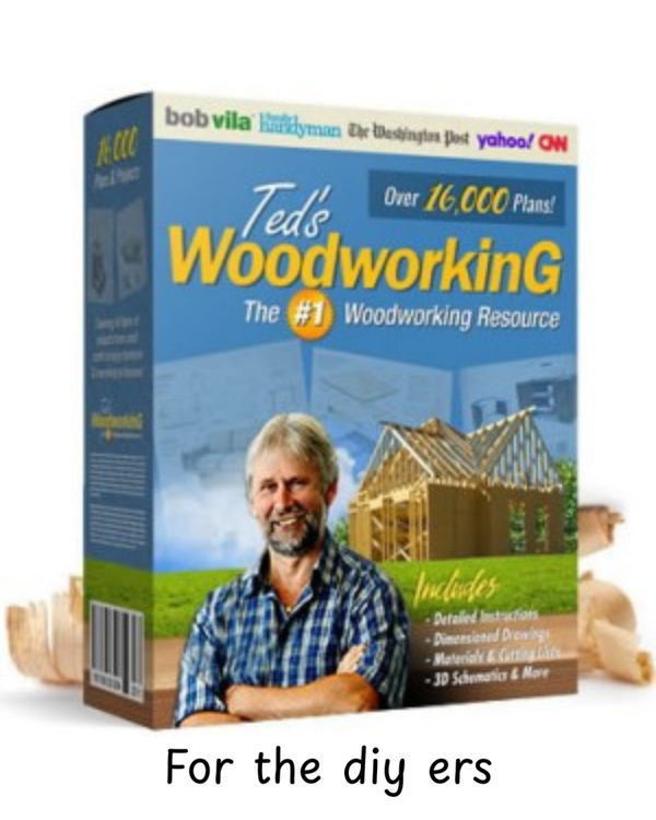 Ted’s woodworking shed