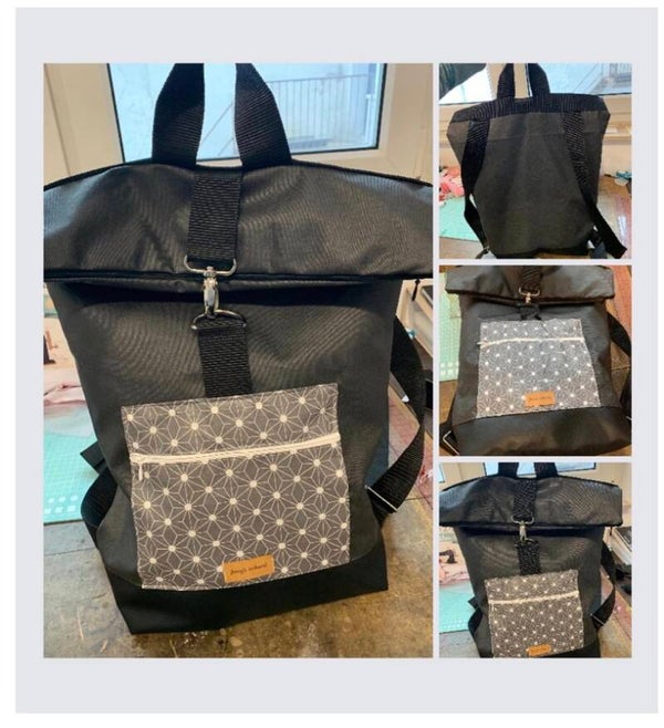 Individueller Rolltop-Rucksack