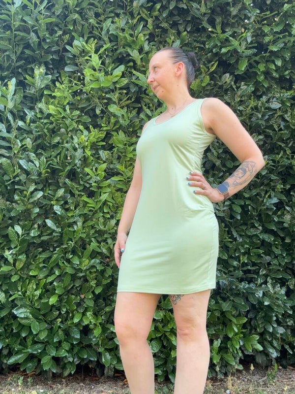 Figurbetontes Sommerkleid