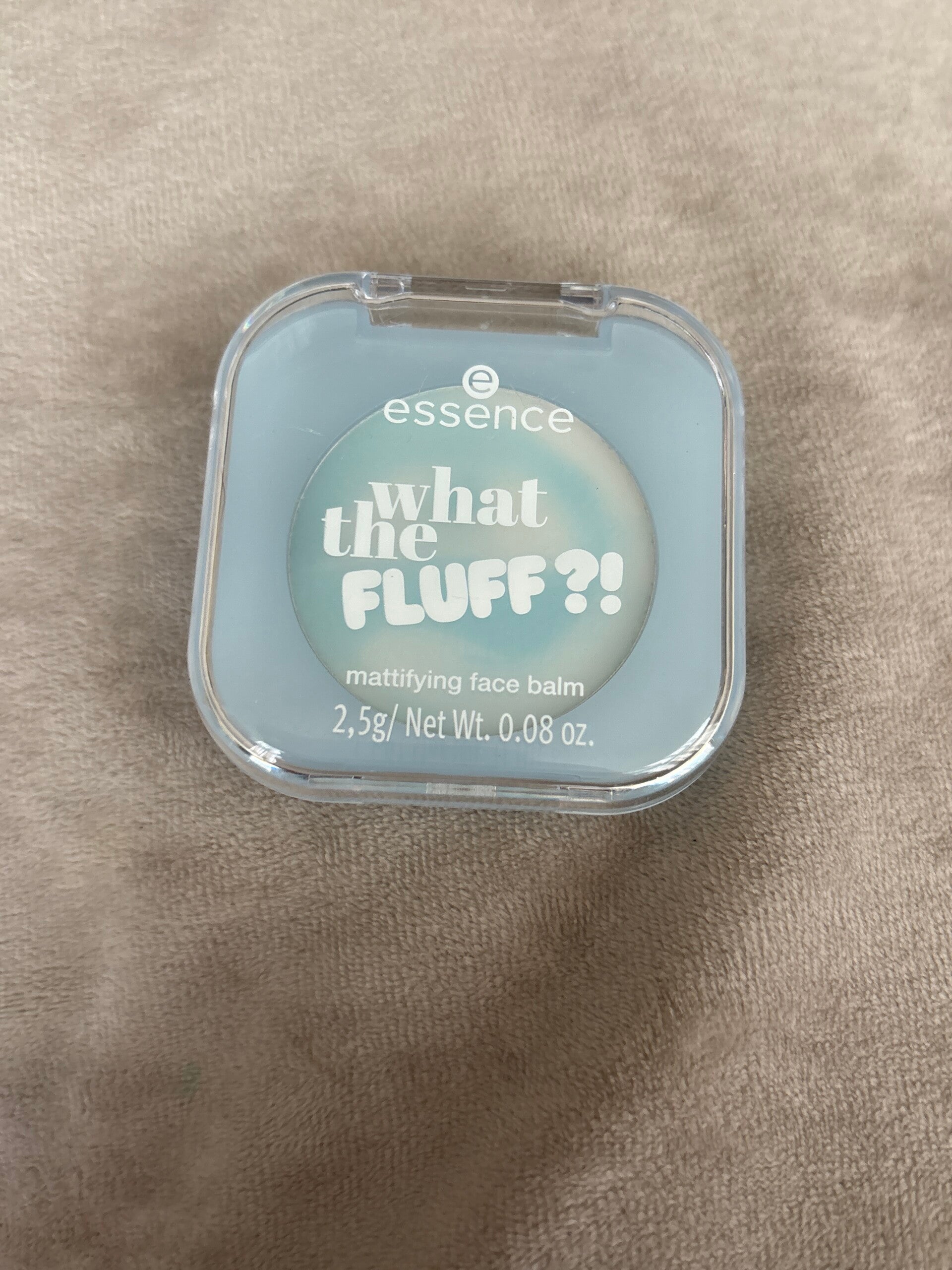 essence what the fluff mattifying face balm