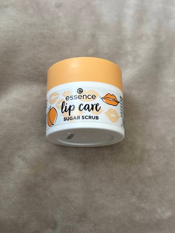 essence lip care sugar scrub with citrus fragrance