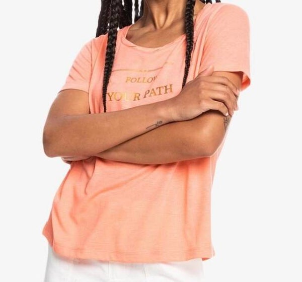 RoXy - T-shirt imprimé - fusion coral