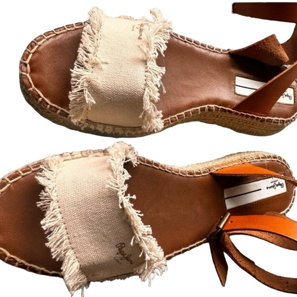 Pepe Jeans sandales compensées