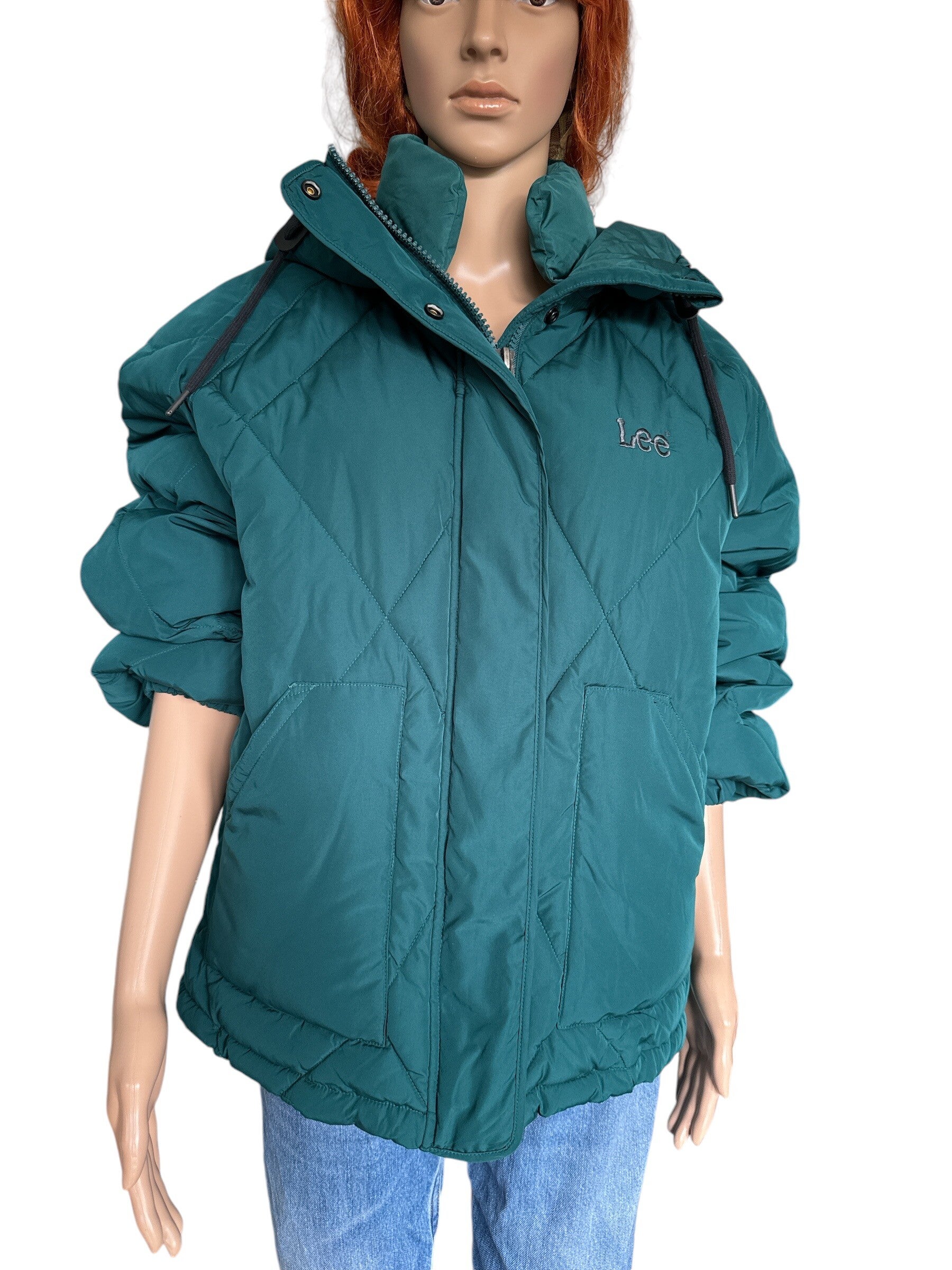 Lee Doudoune verte chaude