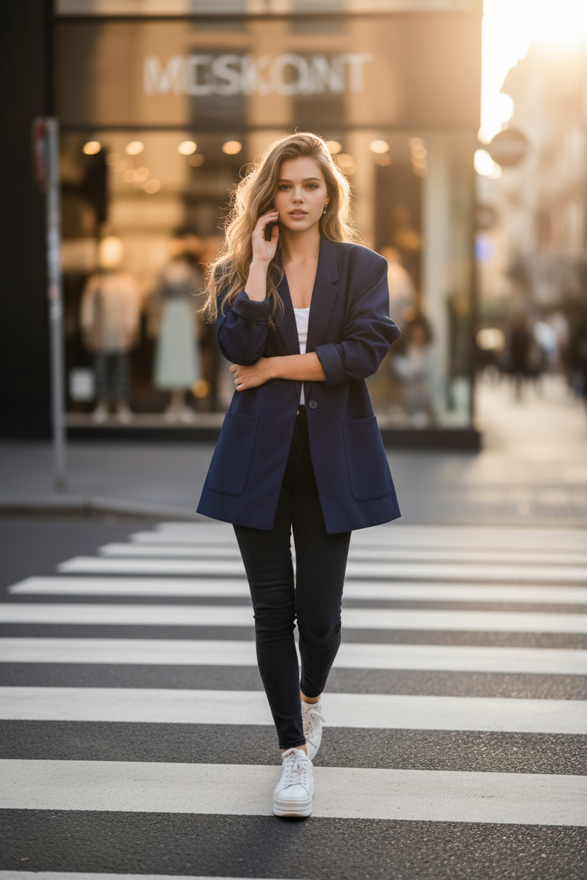 ESPRIT blazer marine