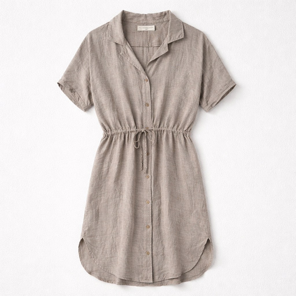 Driver Jeans robe d’été taupe