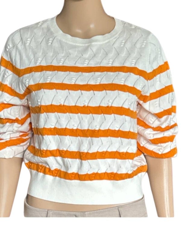 S.Oliver pull rayures neuf