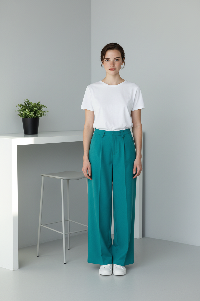 Pantalon Grace & Mila IRVINE, vert