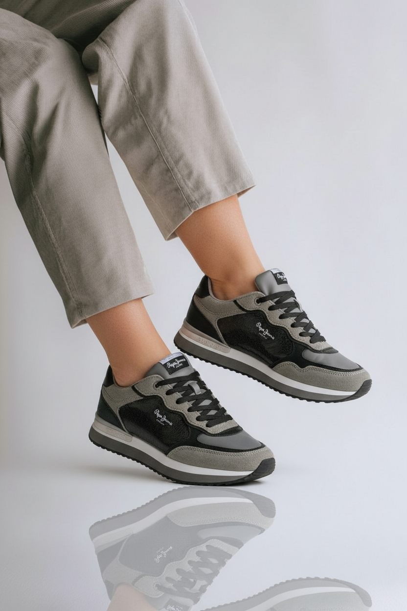 Baskets Pepe Jeans noir