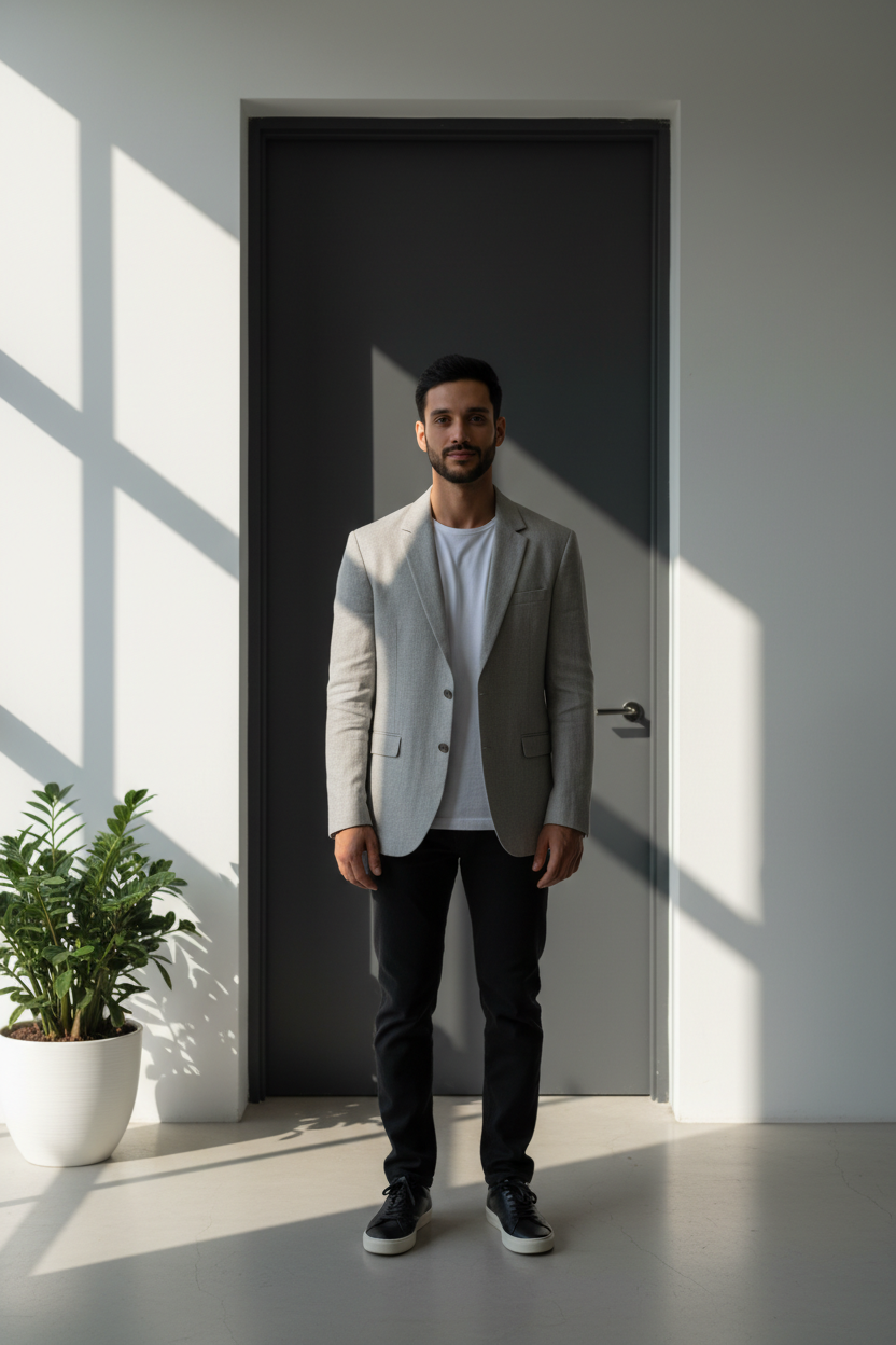 Esprit blazer homme gris clair neuf