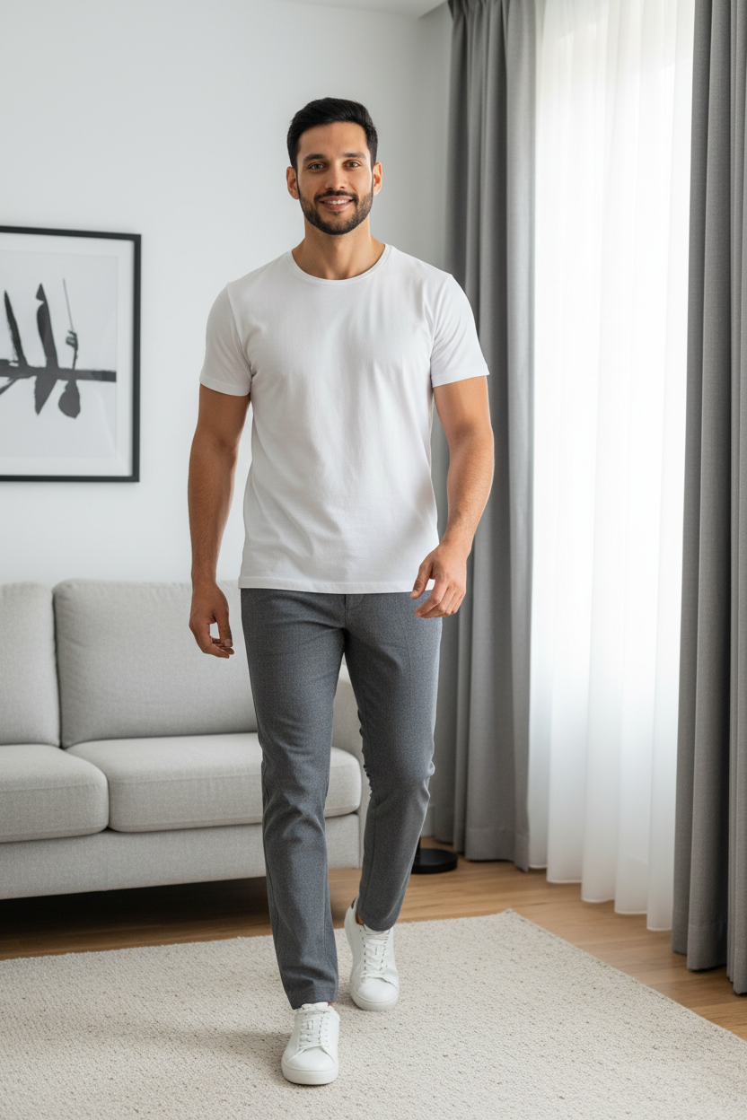 S.Oliver Pantalon homme élégant