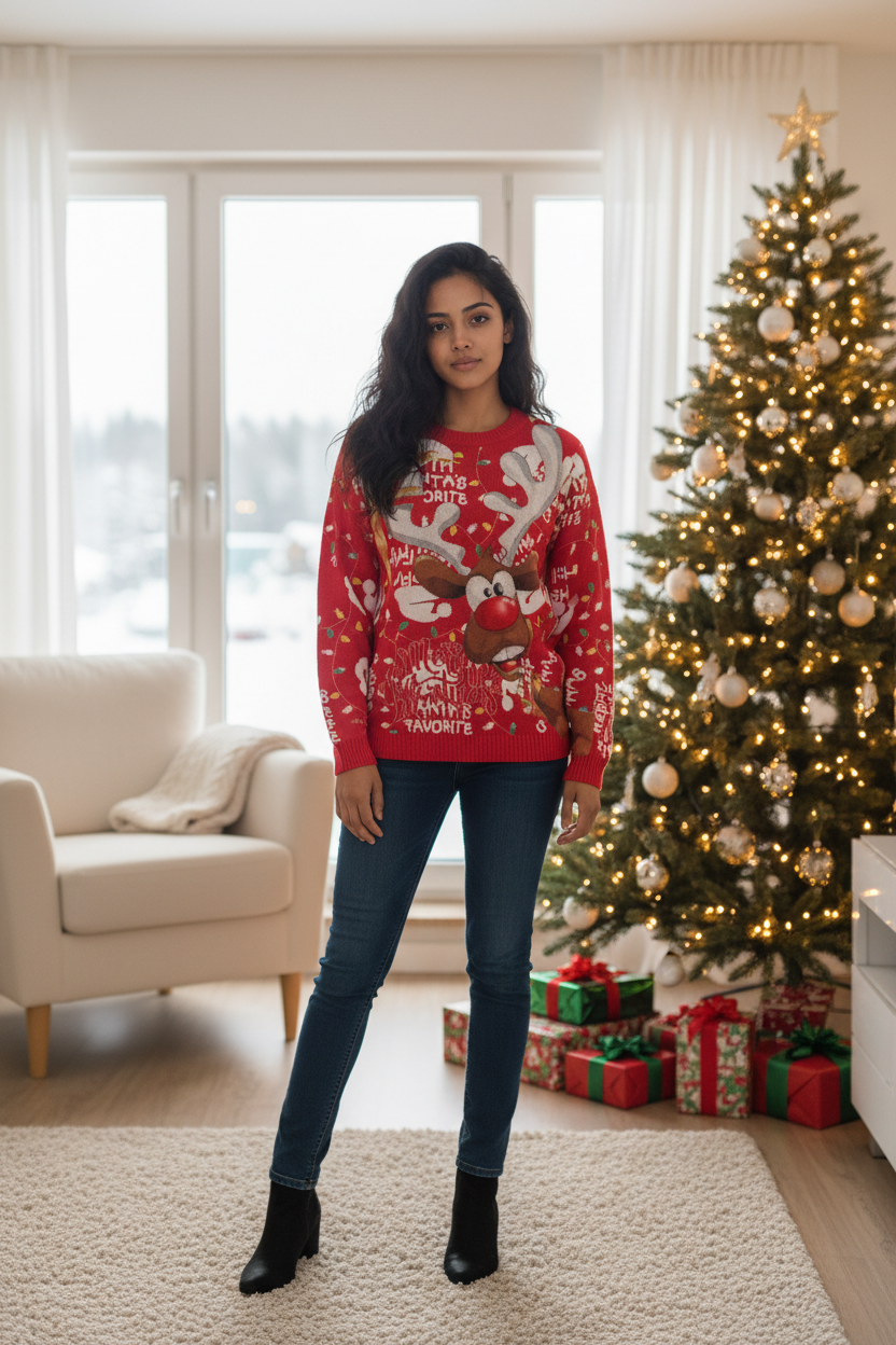 Pull Noël Sibel Multicolore