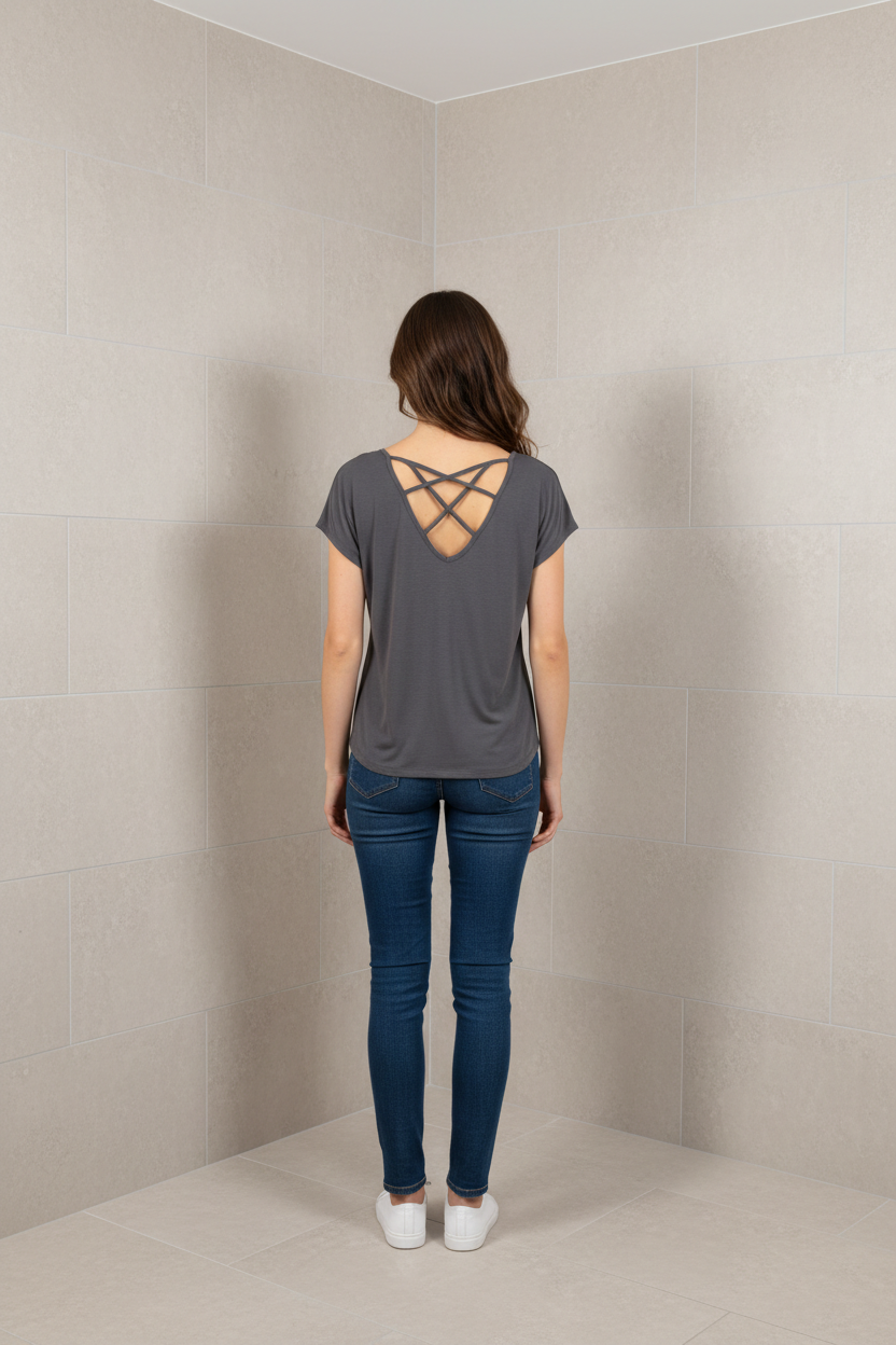 Esprit T-shirt dos croisé - Taille M