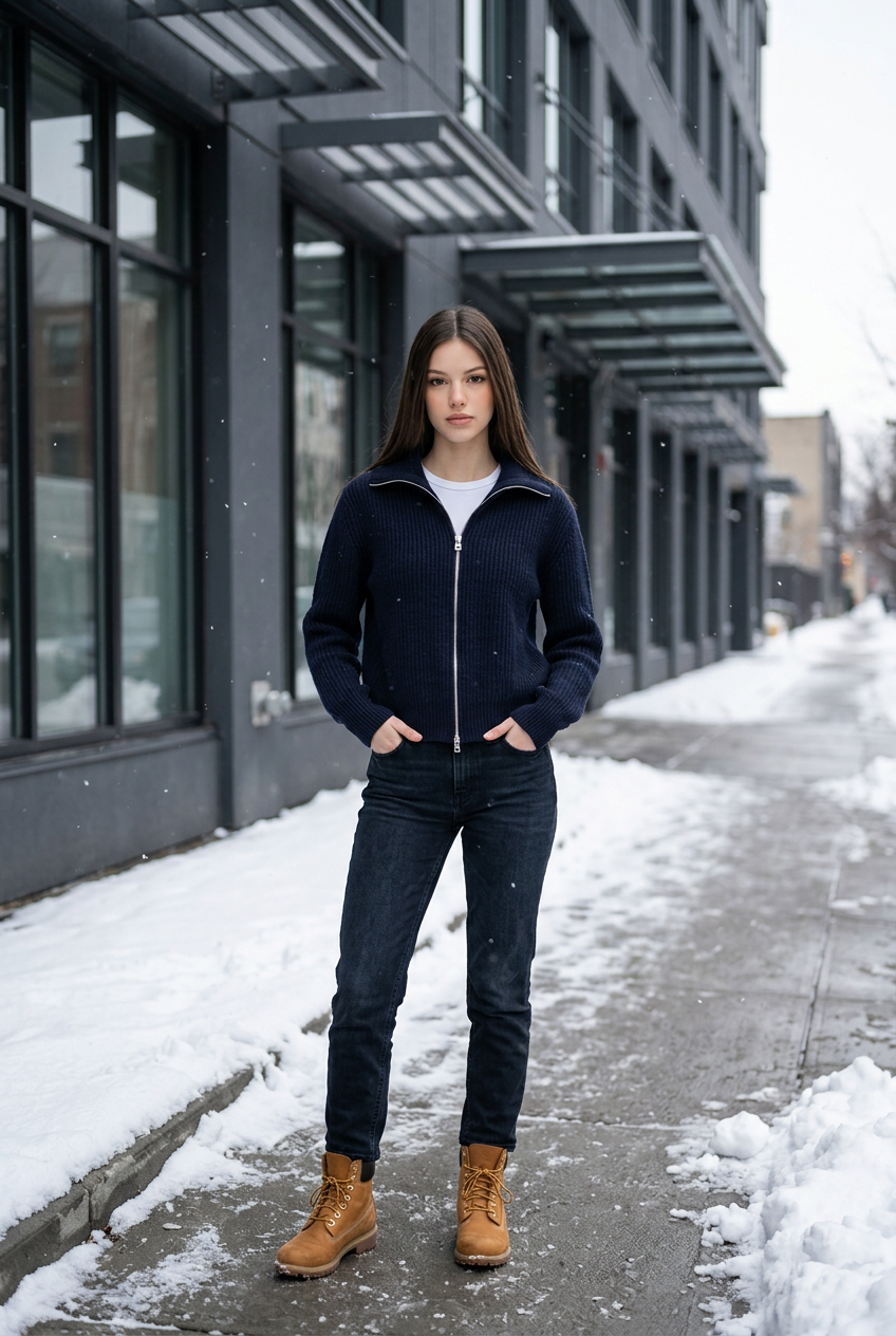 GREYMARL Cardigan en Laine 100%