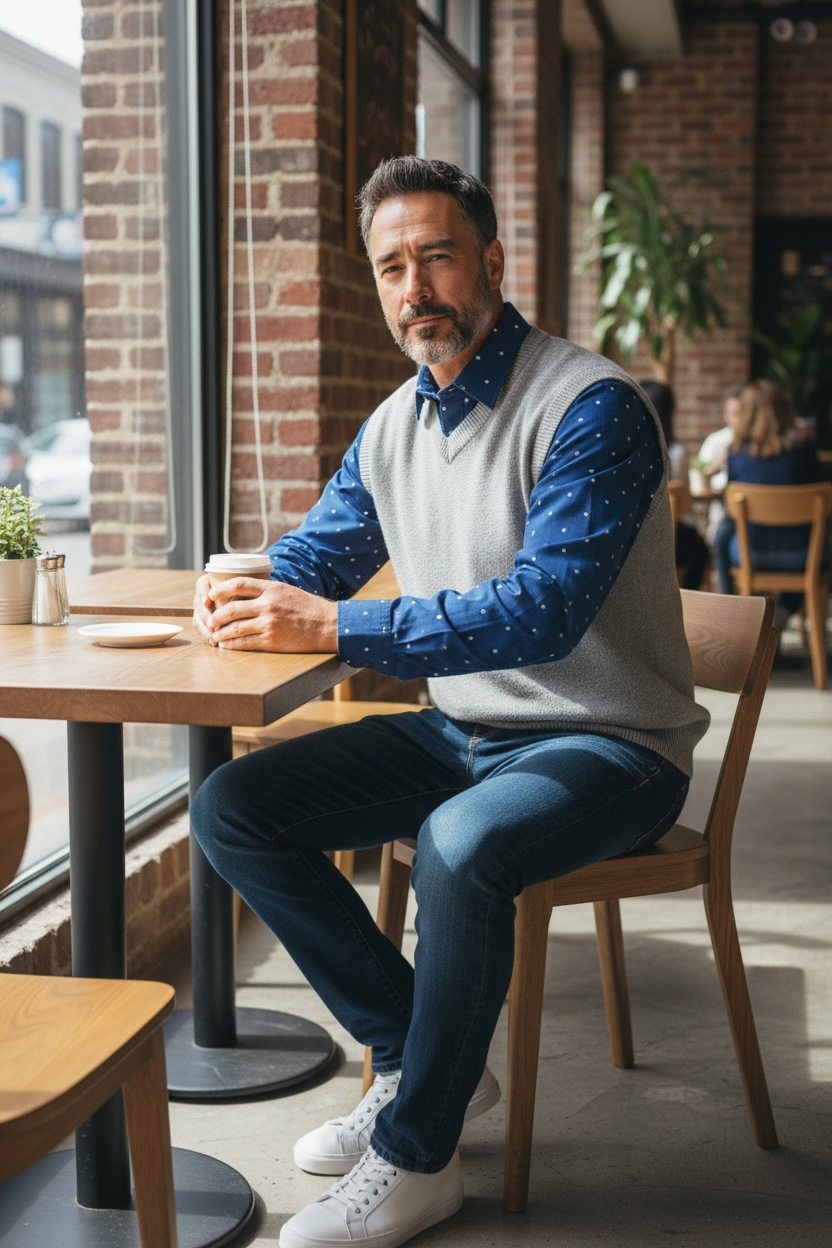 Esprit gilet homme gris