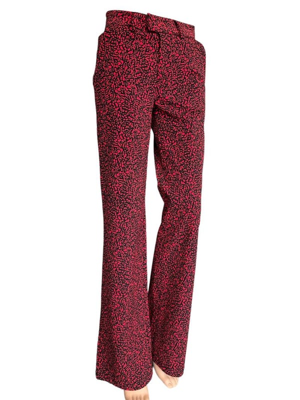 TRAMONTANA STRAIGHT LEG pantalon rouge