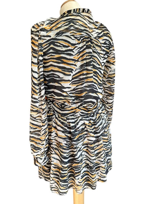 Pepe Jeans robe beige noir