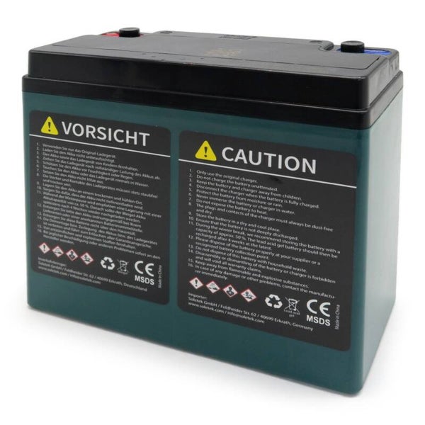 City45/light40/Trike6/15/25V2/Quad6/15/25V2/R31 - Akku Bleigel, 12V-20Ah, Akku Einzel, Chilwee / 2 HR