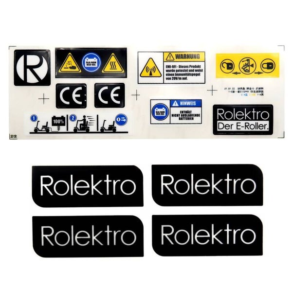 Trike6V2/V3/Quad6V2/V3/Pro - Aufkleber, komplettes Set