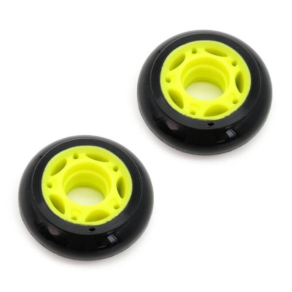 Trike6/Quad6 - Ersatzrolle für Anti -Tip, ohne Kugellager, gelb, Set